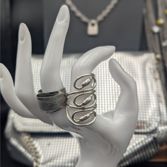 Moonlit Metallics – 12-Piece Silver Shine Jewelry & Purse Curated Set - Picture 2 of 8